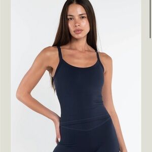 Form Activewear - Slim Racer Tank - Navy M